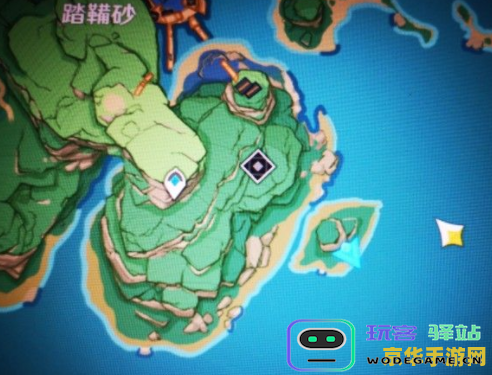 原神踏鞴砂海边五个机关立方