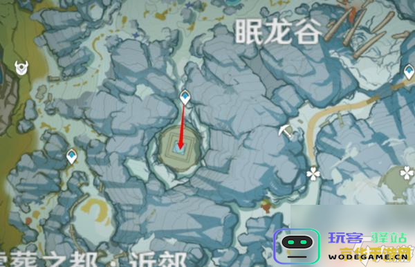 原神雪山解密元素方碑