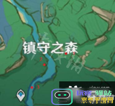 原神祓行的三个位置解密
