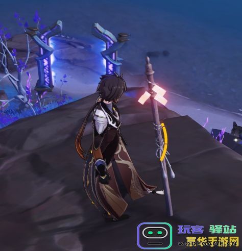 原神镇石第四处如何上去