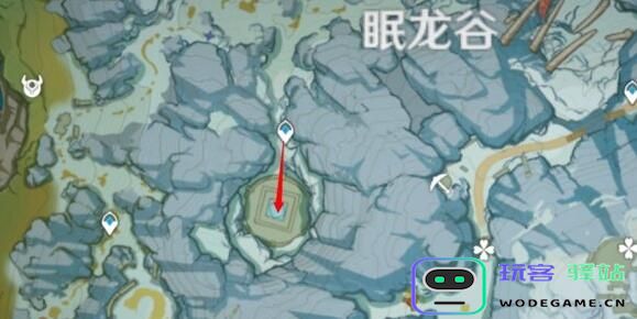 原神龙脊雪山4号石碑