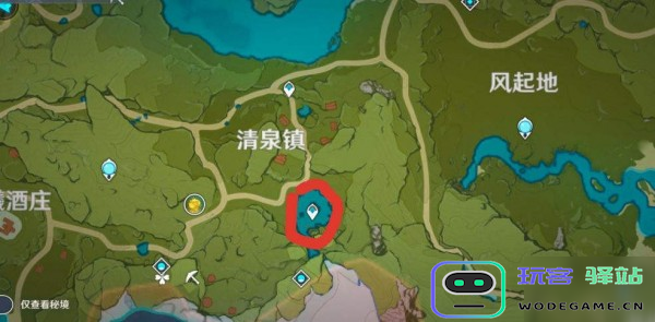 原神螃蟹地图位置