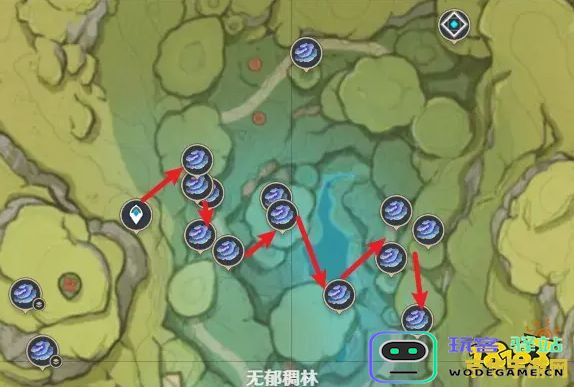 原神中树王圣体菇的位置