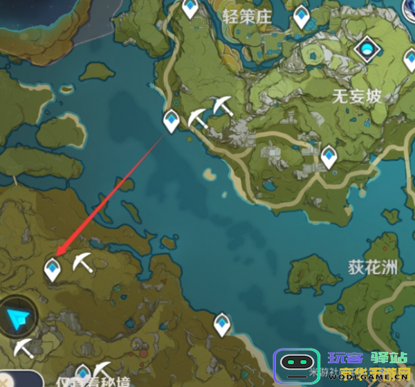 原神怎么知道矿产