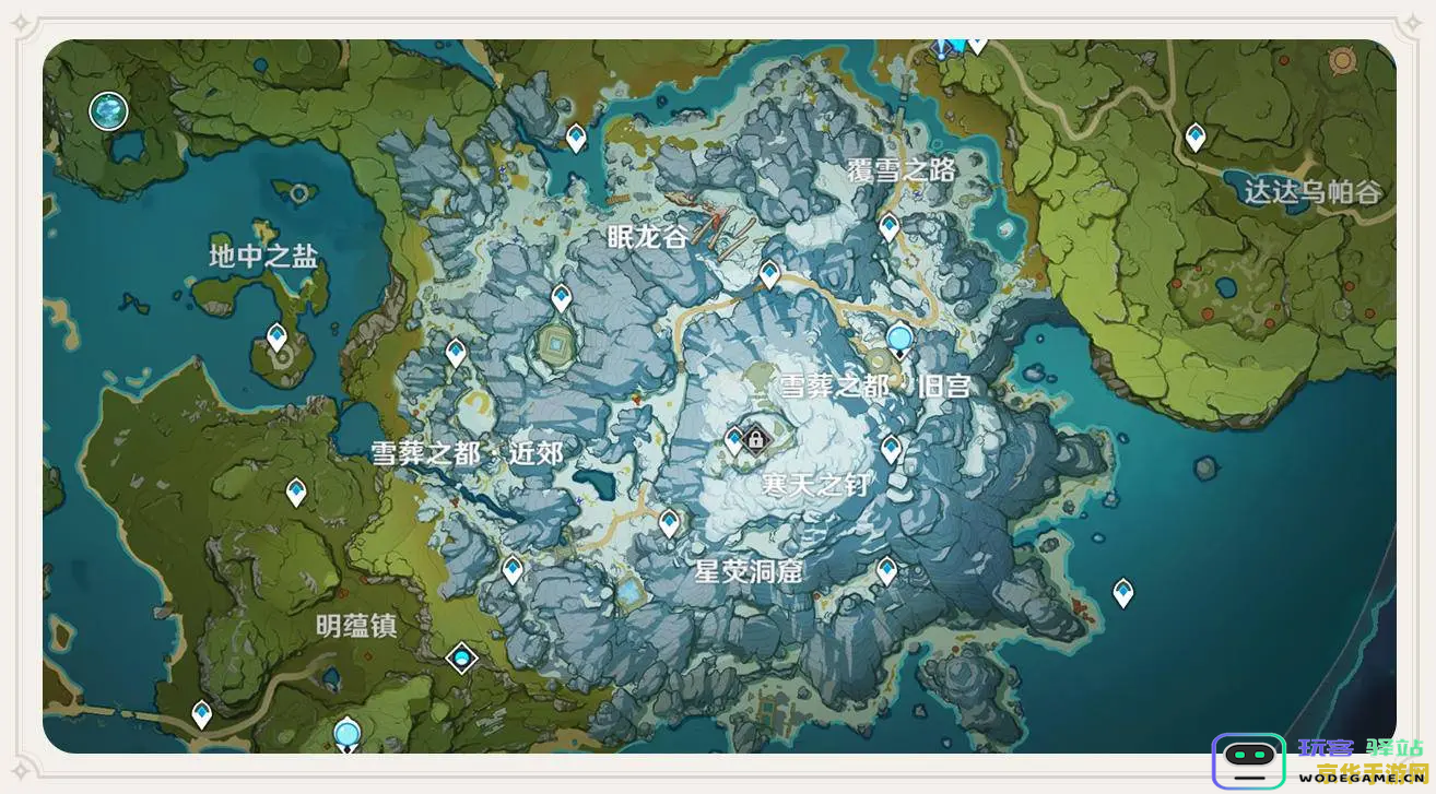 原神龙脊雪山绝美风景图赏，探索冰雪中的动人景致与奇妙瞬间