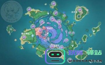 原神海祇岛奇怪的标记有什么用