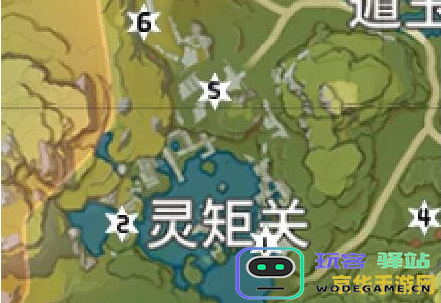 原神灵矩关岩神瞳位置