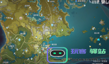 原神高清版石珀分布图及详细获取位置说明大全