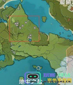 原神蒲公英种子采集点