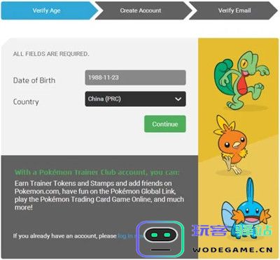 pokemongo注册教程