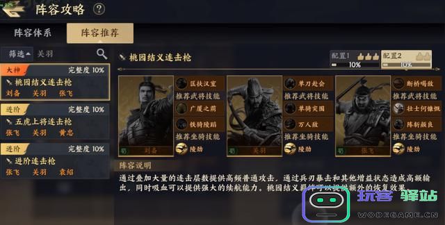 战地无疆六大流派终极T0阵容教程
