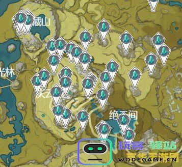 原神水晶块哪里多庆云顶 原神庆云顶水晶块采集攻略