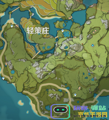 原神石珀的具体位置 原神石珀的具体位置