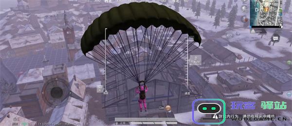 pubgmobile雪地钟塔港怎么打