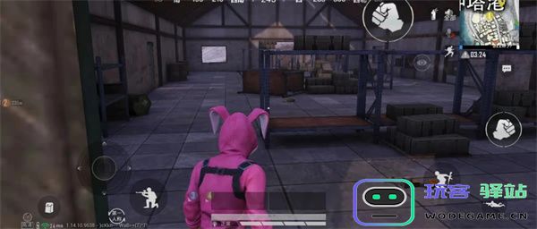 pubgmobile雪地钟塔港怎么打