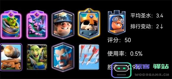 皇室战争国际服卡组推荐