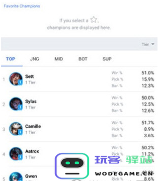 opgg怎么看职业选手战队信息