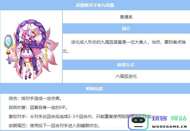 超级精灵手表最强的十大精灵介绍