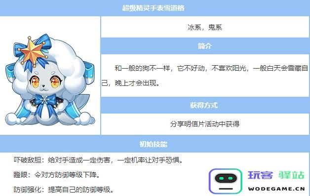 超级精灵手表最强的十大精灵介绍