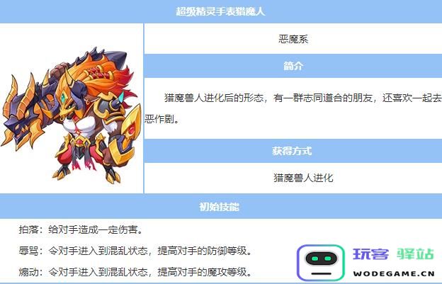 超级精灵手表最强的十大精灵介绍