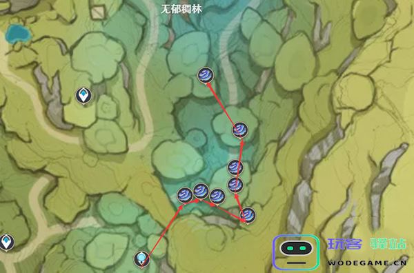 小米端原神树王圣体菇位置
