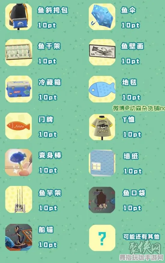 《动物森友会》钓鱼位置一览-每日实时更新-网页端挂机攻略-装备合成与优化指南