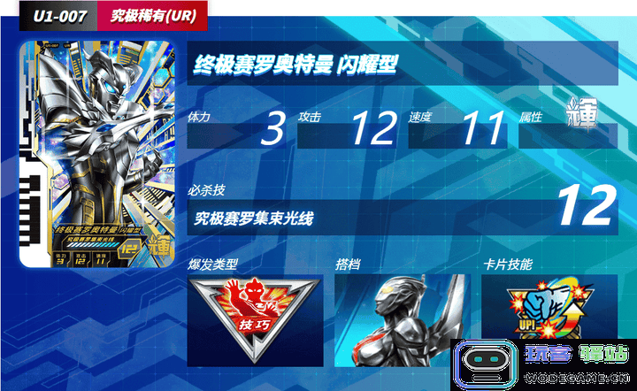 奥特曼融合激战卡片人物详解