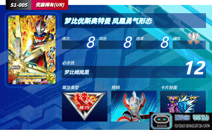 奥特曼融合激战卡片人物详解