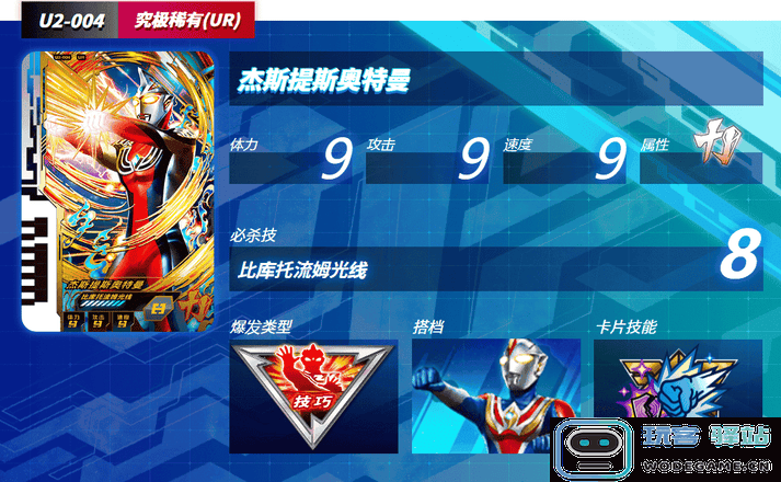 奥特曼融合激战卡片人物详解