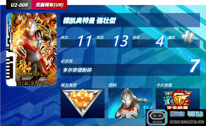 奥特曼融合激战卡片人物详解