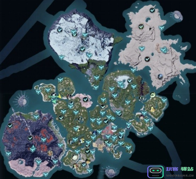 幻兽帕鲁地图各个关键点详细解析 - 全面软件使用指南 - 玩客驿站