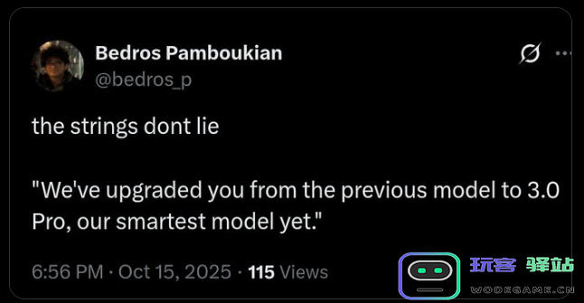 谷歌Gemini 3.0 Pro开启小范围推送：增强推理能力，预计本月底将正式发布