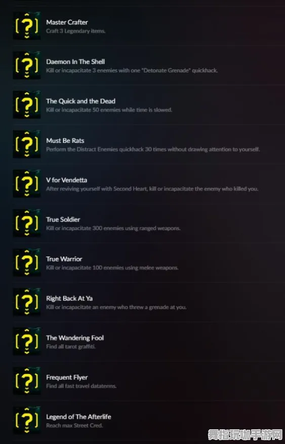 《赛博朋克2077》隐藏成就-今日热修V1.2-安卓/iOS-开放世界RPG 《赛博朋克2077》隐藏成就-今日热修V1.2-安卓/iOS-开放世界RPG