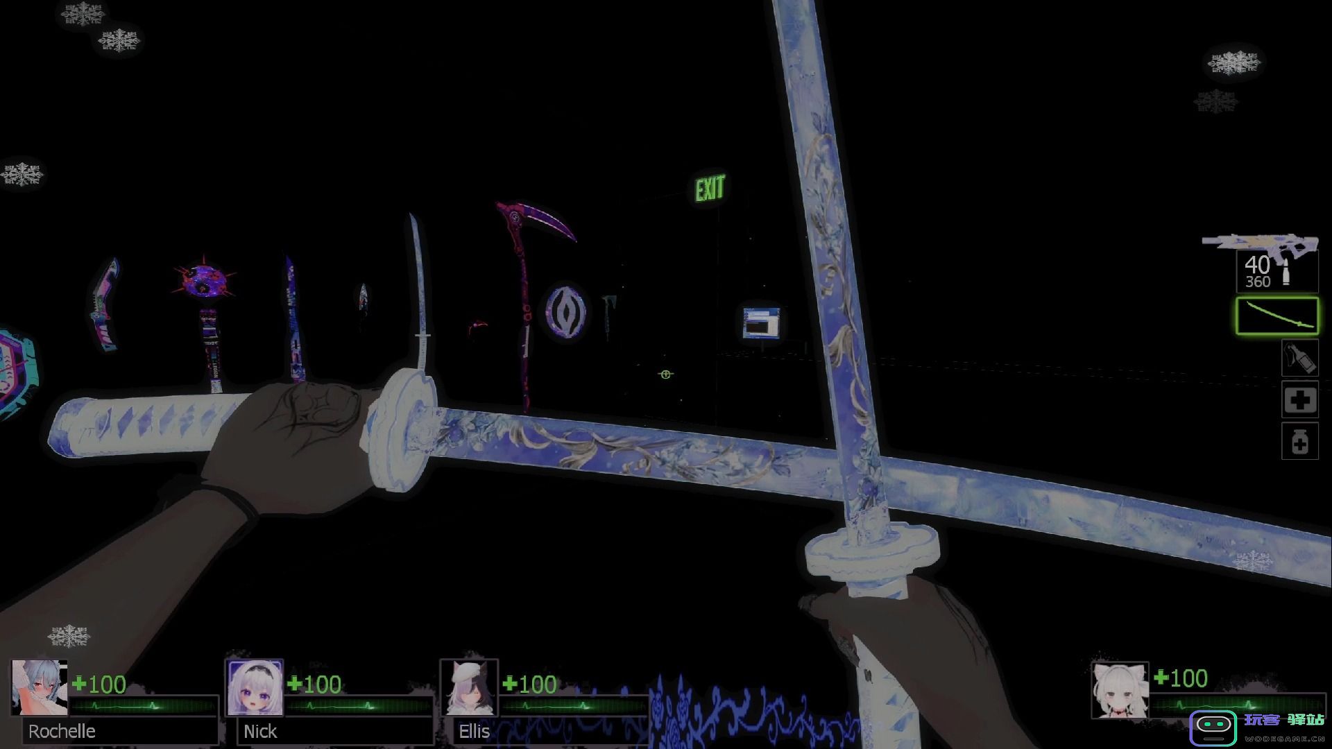 求生之路2武士刀怎么用