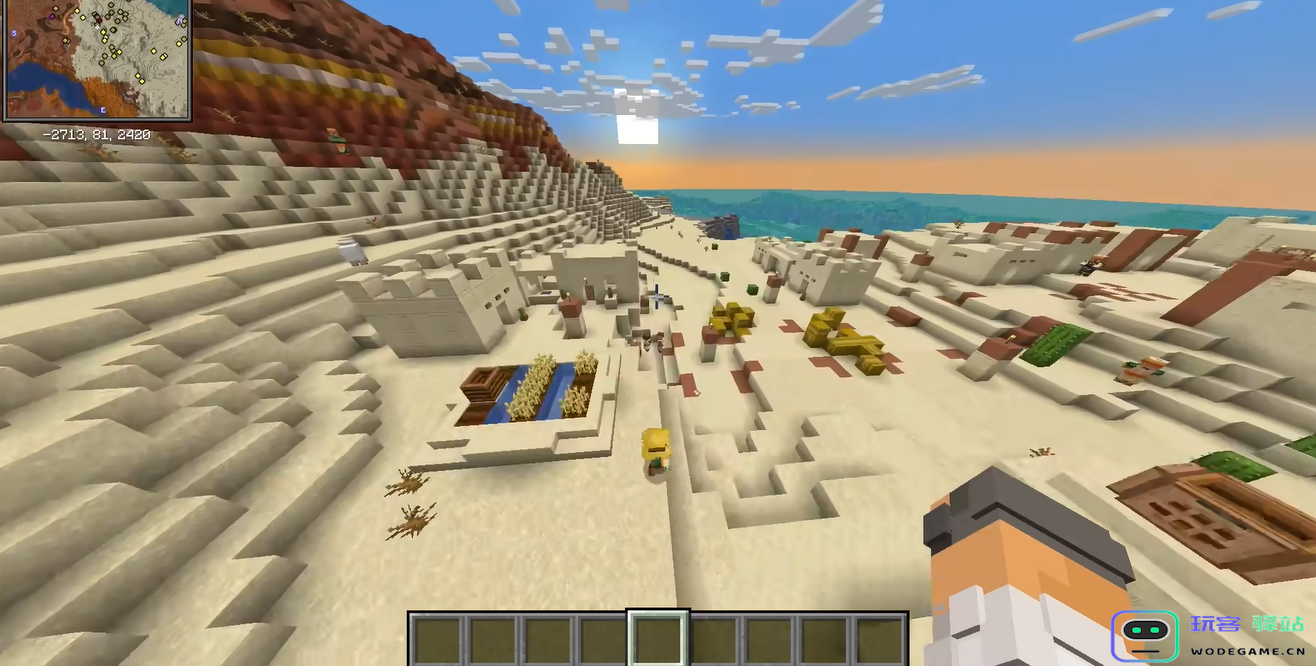 我的世界哪里有村庄