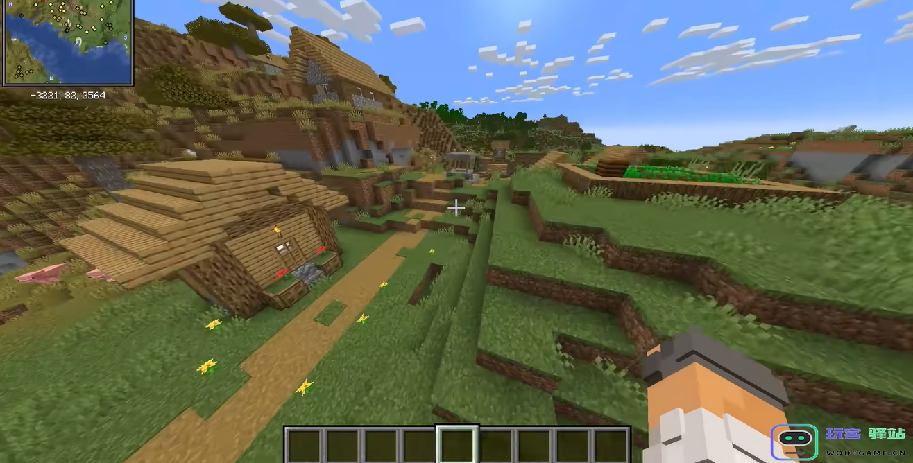 我的世界哪里有村庄
