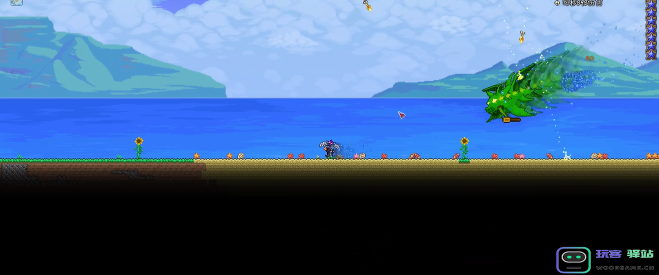 如何帮助泰拉瑞亚新手顺利击败强大的猪鲨公爵攻略技巧分享