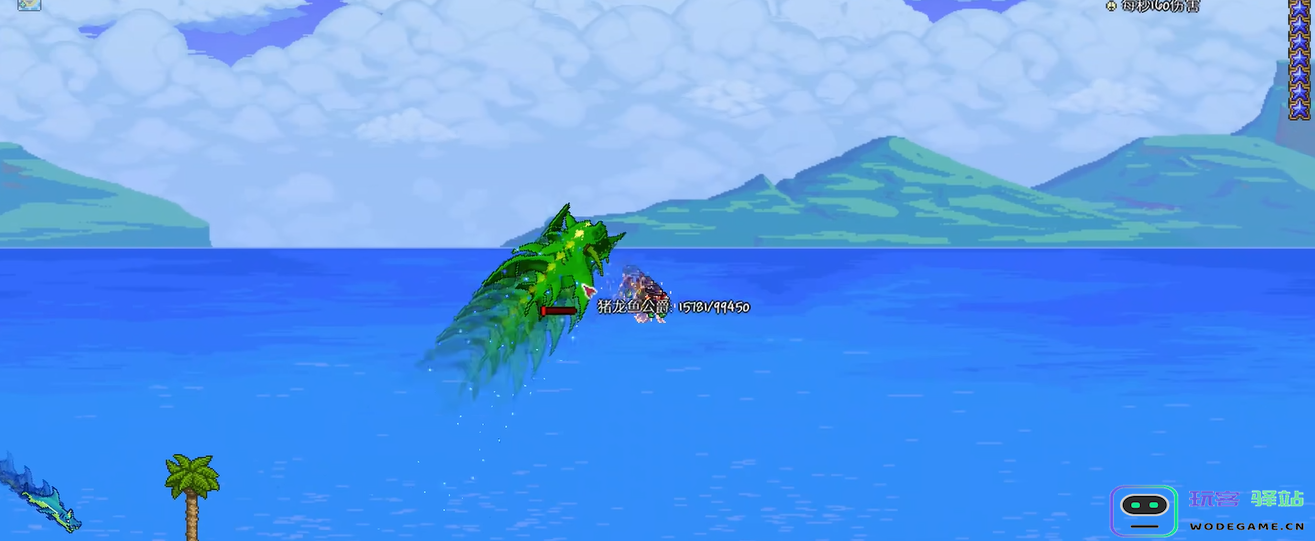 泰拉瑞亚新手怎么过猪鲨公爵