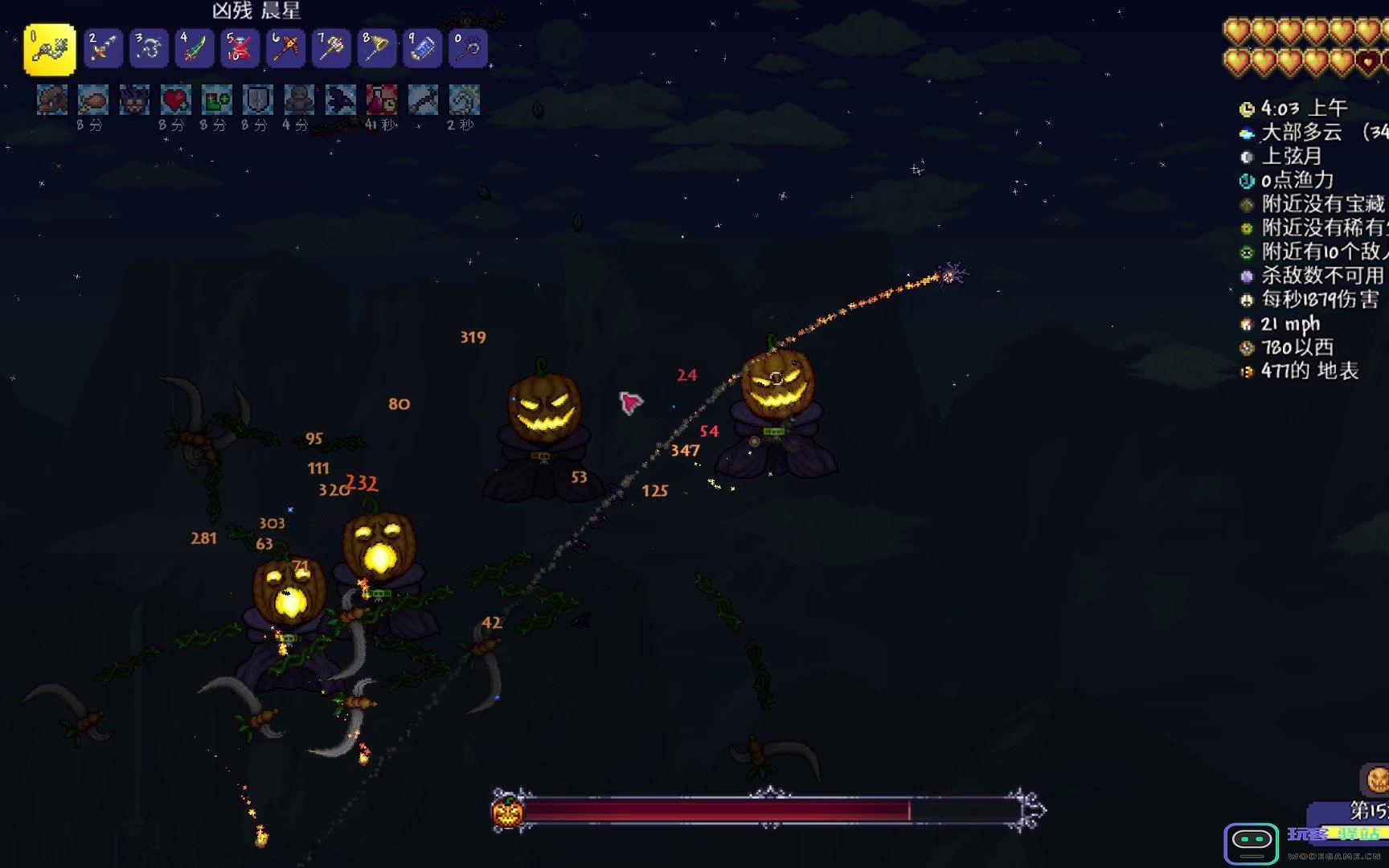 如何顺利通过泰拉瑞亚南瓜月的挑战和攻略分享