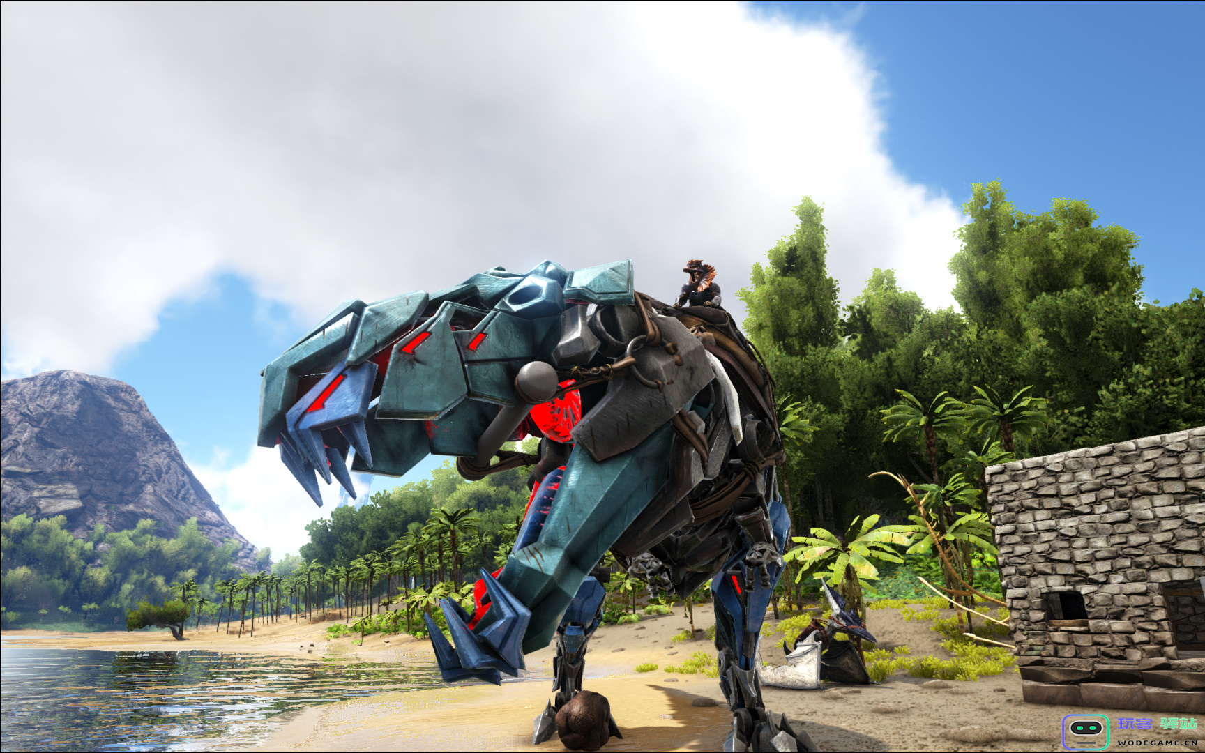 方舟生存进化泰克霸王龙怎么驯服