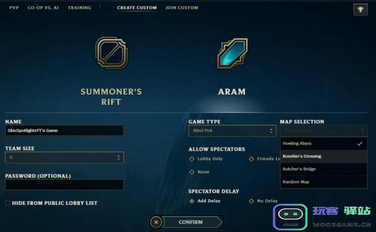 LOL测试服：下版本自定义可以选择大乱斗地图！：期待迷人的新玩法，竞逐热血战场