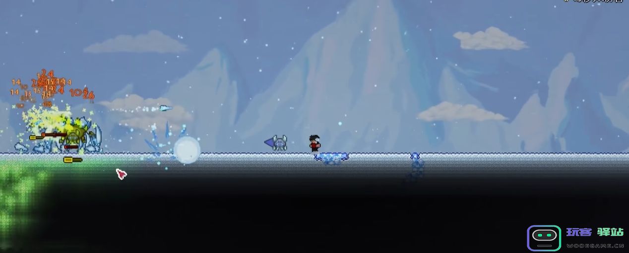 泰拉瑞亚手游极地遁蛛在哪里