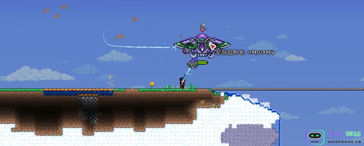 泰拉瑞亚手游星际监察者怎么打