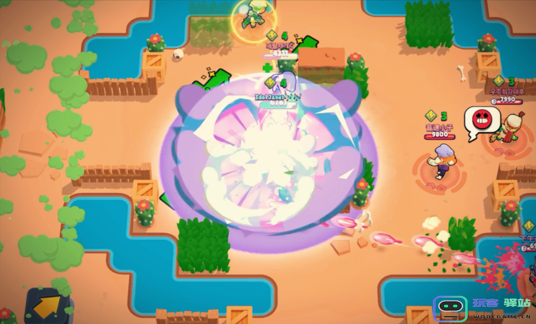 荒野乱斗麦茜怎么玩