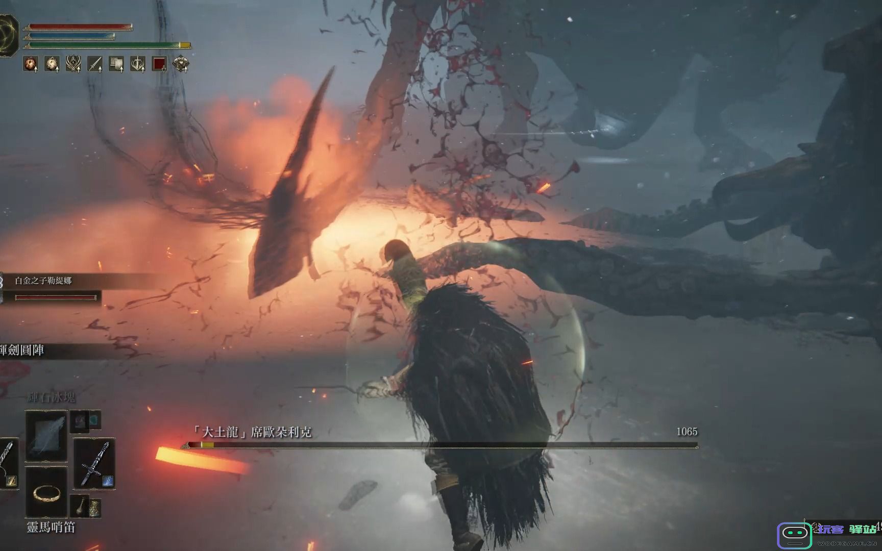 艾尔登法环中的大土龙位置探索与战斗攻略分析