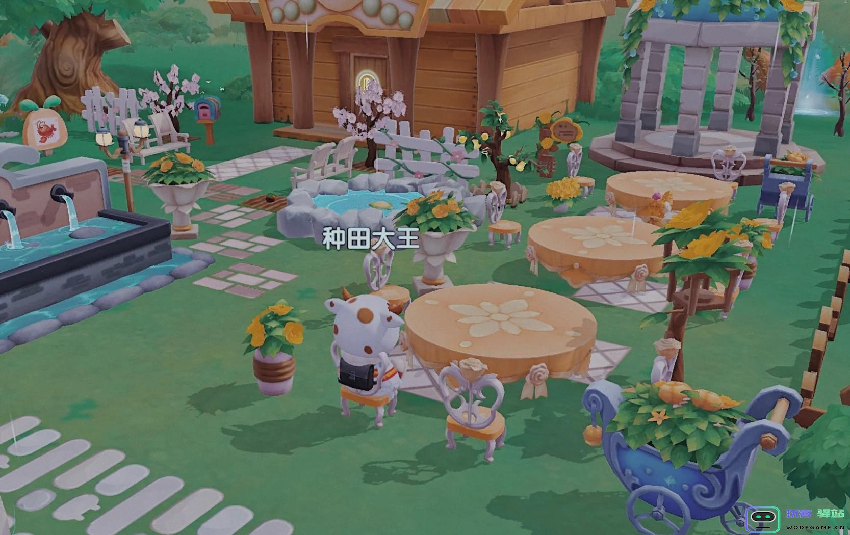 摩尔庄园桌子怎么放家具