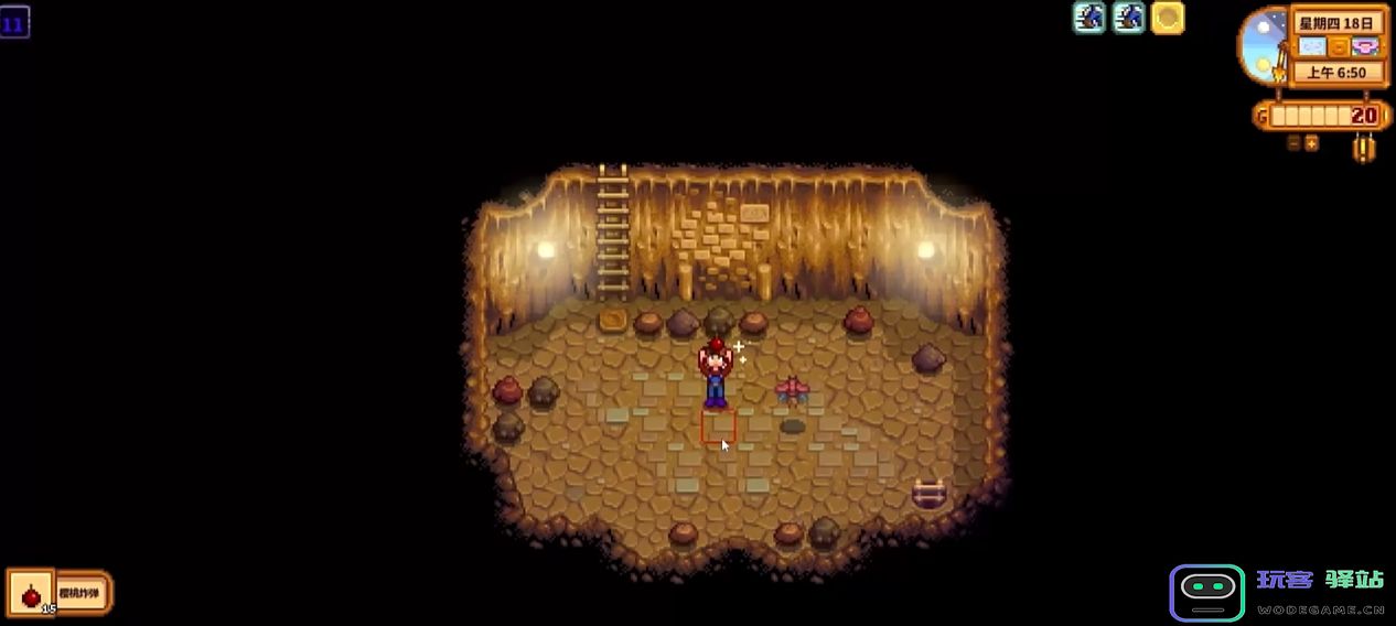 星露谷物语新手在矿洞探险时需要关注的重点事项和建议