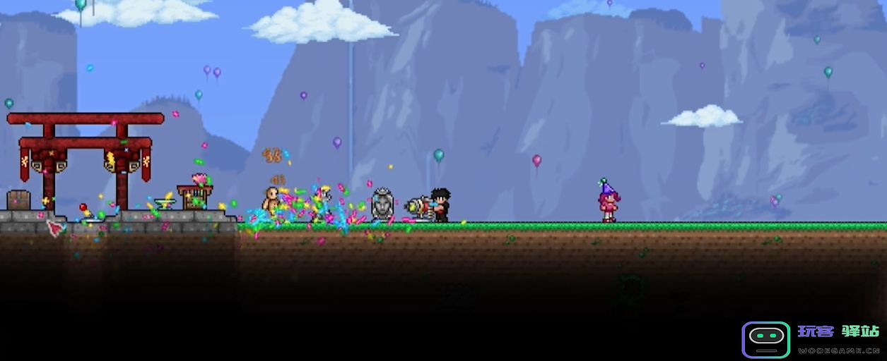 泰拉瑞亚派对女孩售卖什么物品