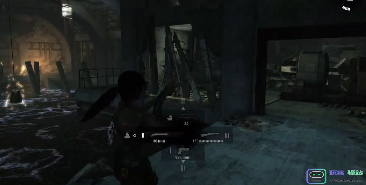 古墓丽影洪水怎么跳