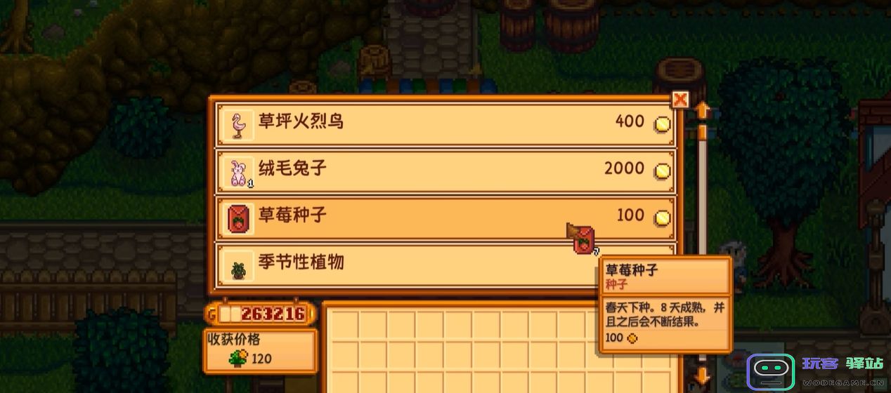 星露谷物语哪些全年作物好